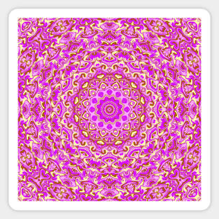 Vibrant Boho Mandala Sticker